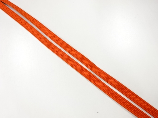 アンティーク　正絹　帯留め用手組三分紐